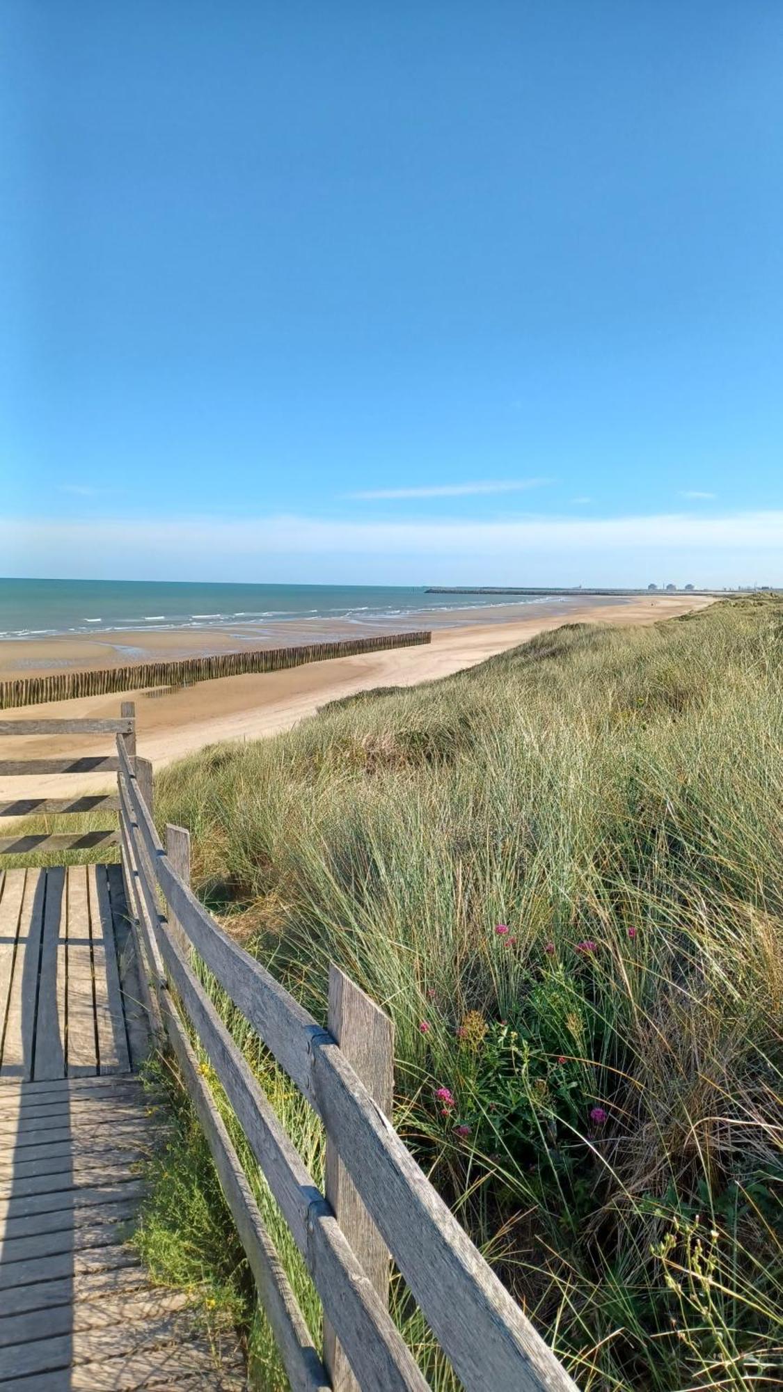 Bed and Breakfast La Carte Postale Oye-Plage Esterno foto