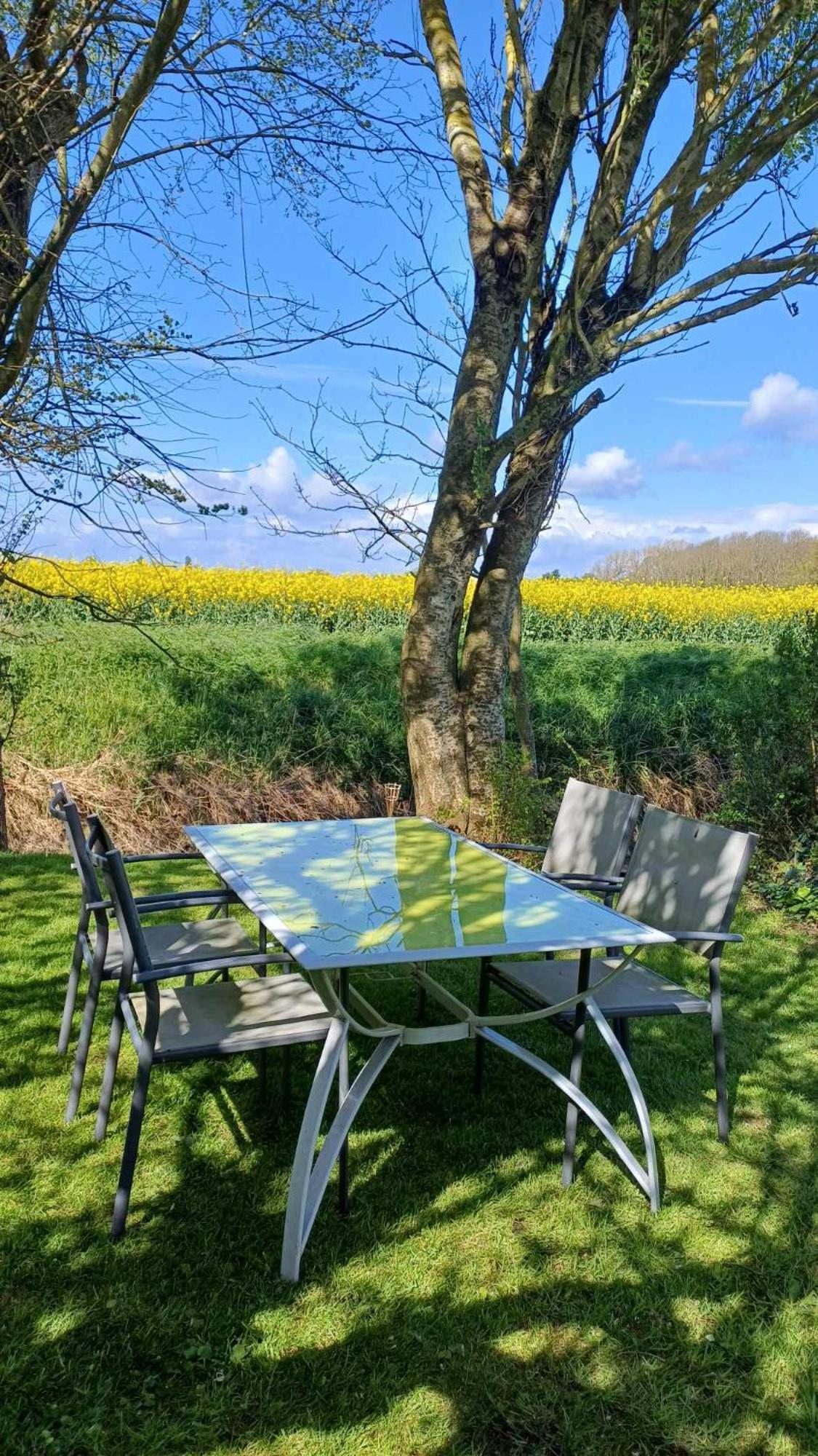 Bed and Breakfast La Carte Postale Oye-Plage Esterno foto