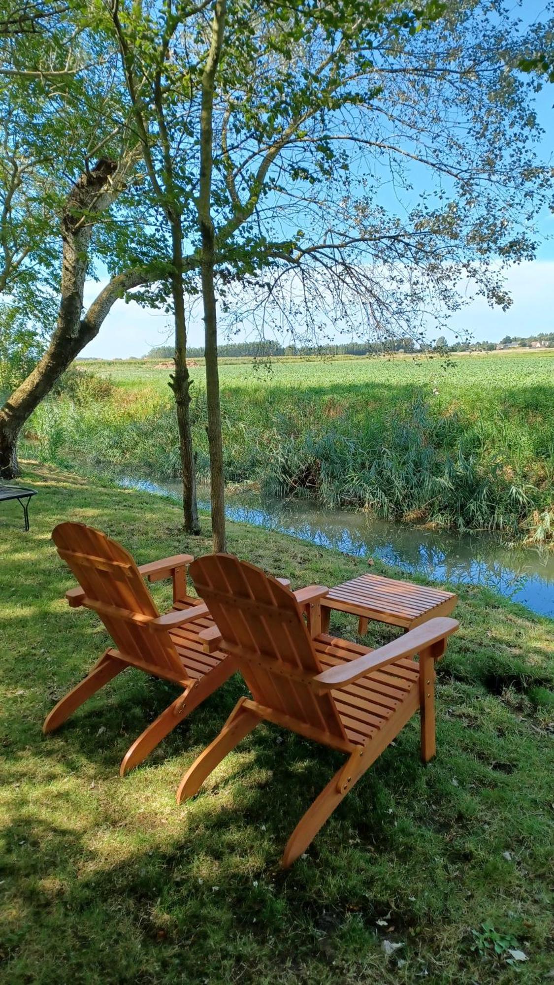 Bed and Breakfast La Carte Postale Oye-Plage Esterno foto